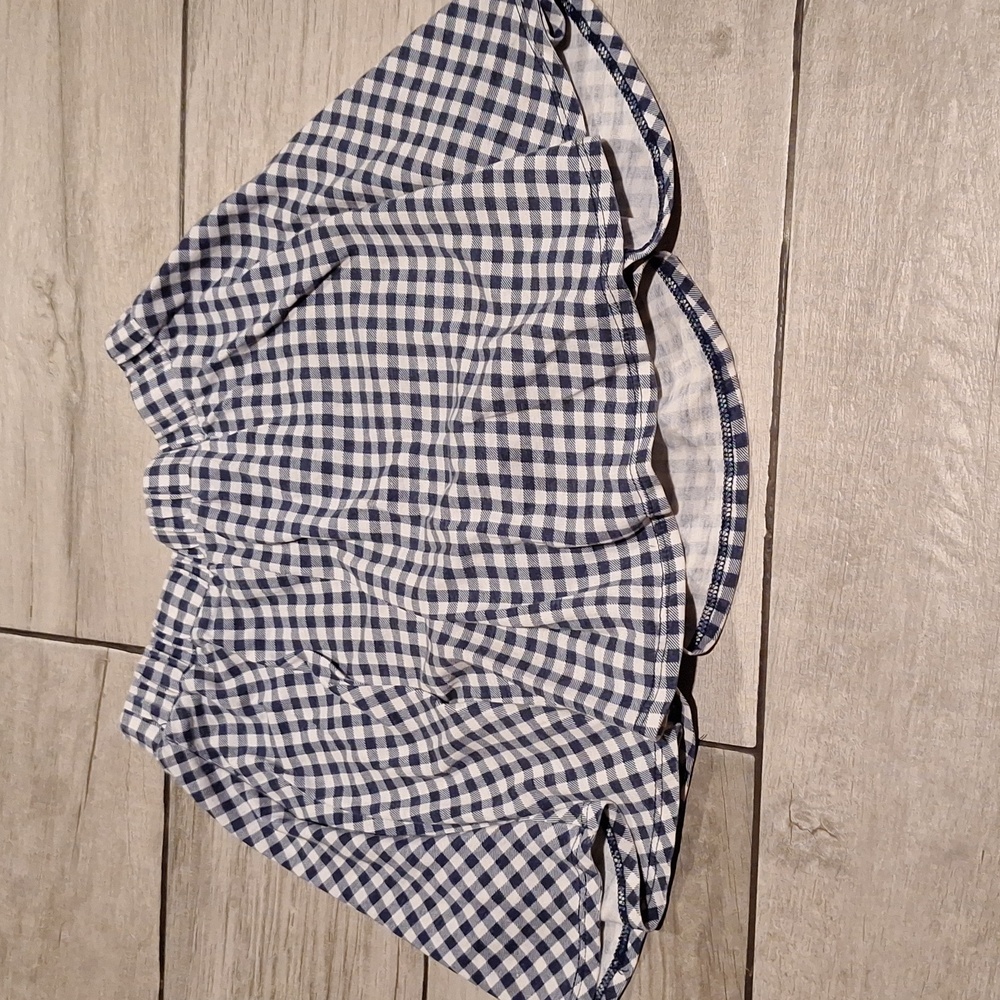 🍁Epic Threads Navy and White Checkered Skort🍿